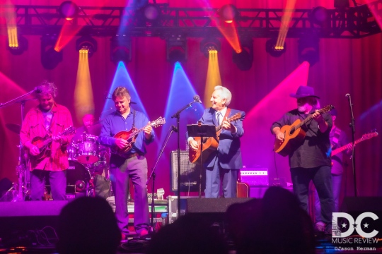 Leftover Salmon with members of The Del McCoury band