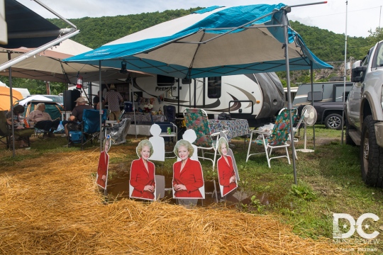 Betty White will save this campground from a puddle