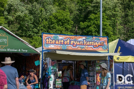 The vendor row was filled with life and amazing goods and services