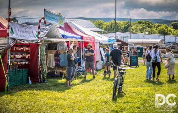The vendor row was filled with life and amazing goods and services