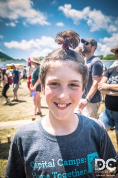Young fans enjoying DelFest