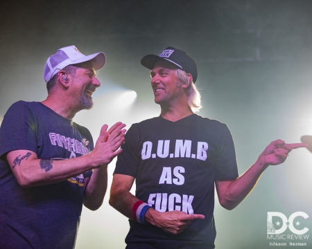 Marc Brownstein &amp; Ryan Stasik  enjoying their time on stage together