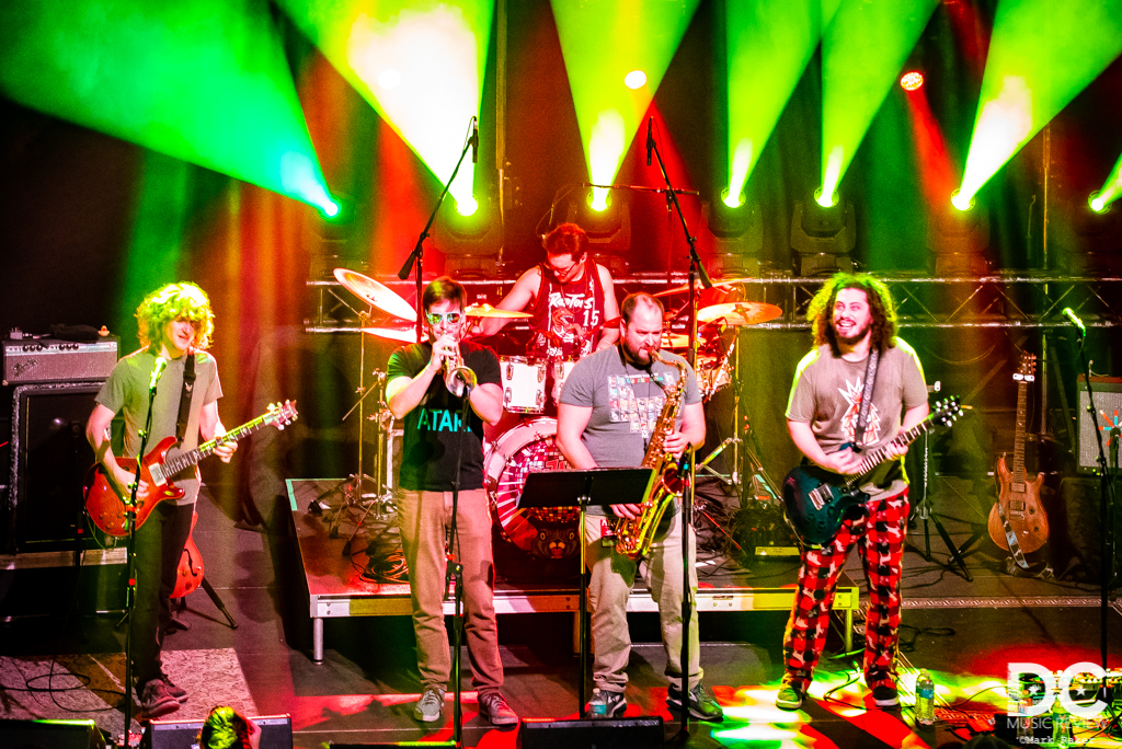 The Double D Horns perform with Pigeons Playing Ping Pong