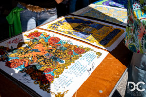 GJP-3364 Posters at the 2023 Hot August Music Festival