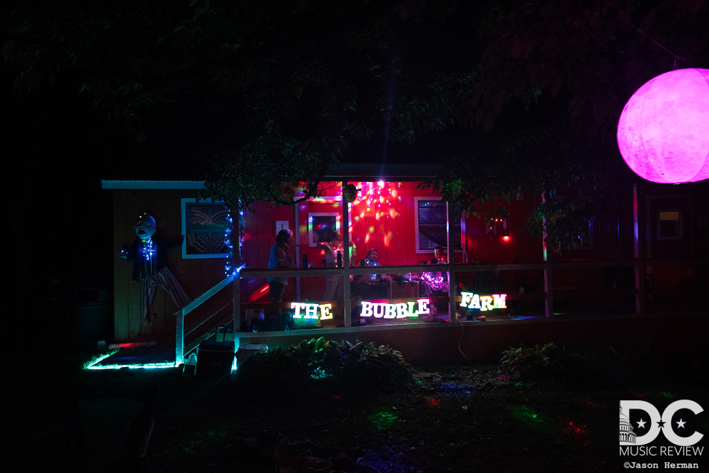 The parties went well into the night - and The Bubble Farm was leading the charge The parties went well into the night - and The Bubble Farm was leading the charge
