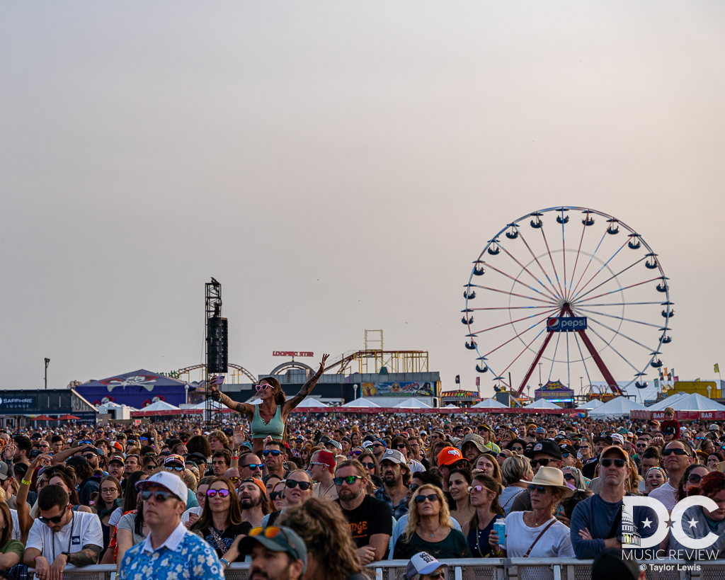 The boardwalk provided an excellent backdrop to Oceans Calling Festival The boardwalk provided an excellent backdrop to Oceans Calling Festival