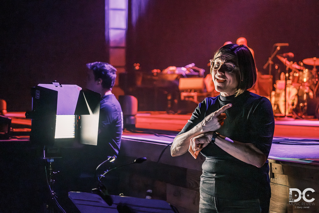 Sign Language Interpreter at Joe Russo's Almost Dead at The Anthem - November 18, 2023 Sign Language Interpreter at Joe Russo's Almost Dead at The Anthem - November 18, 2023