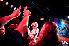 Rex Wilkes of Better Off Dead caught in the frenzy of the crowd