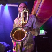 Have you ever wondered what it looks like from the sheet music's perspective at it is being read? Here is master #baratoneSaxaphone performer from @JazzIsPhish playing at the 2019-01-19 #Baltimore #The8x10 show! #HTBARP #concert #liveMusic #saxaphone