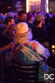 Wavy Gravy stayed late, taking in the musical tributes to him.