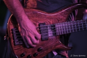 A closeup of Brian Adam's modulus bass.