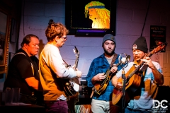 Moose Jaw Bluegrass performs at Vinyl Lounge at Gypsy Sally's on November 24