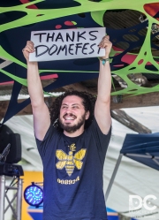 You could tell how grateful Greg was to the crowd at Domefest.