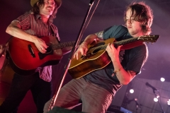 Billy Strings doing his thing at a late night performance