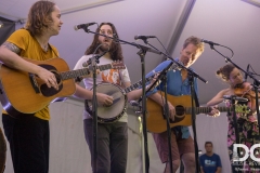 Billy Strings & Billy Failing performing at The eTown Stage