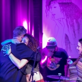 Dave Ensor and Mary Lankford sharing one last goodbye on Gypsy Sally's stage