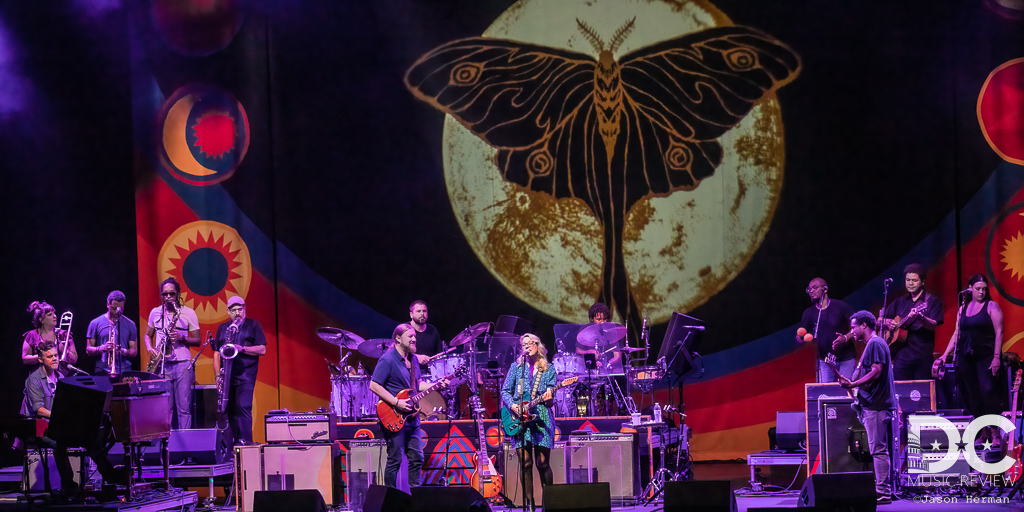 The Moon Rises Over Wolf Trap As Tedeschi Trucks Band Shines Brightly