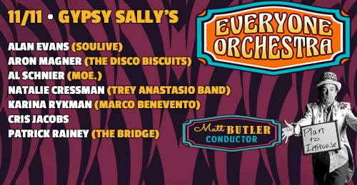 Everyone Orchestra at Gypsy Sally's