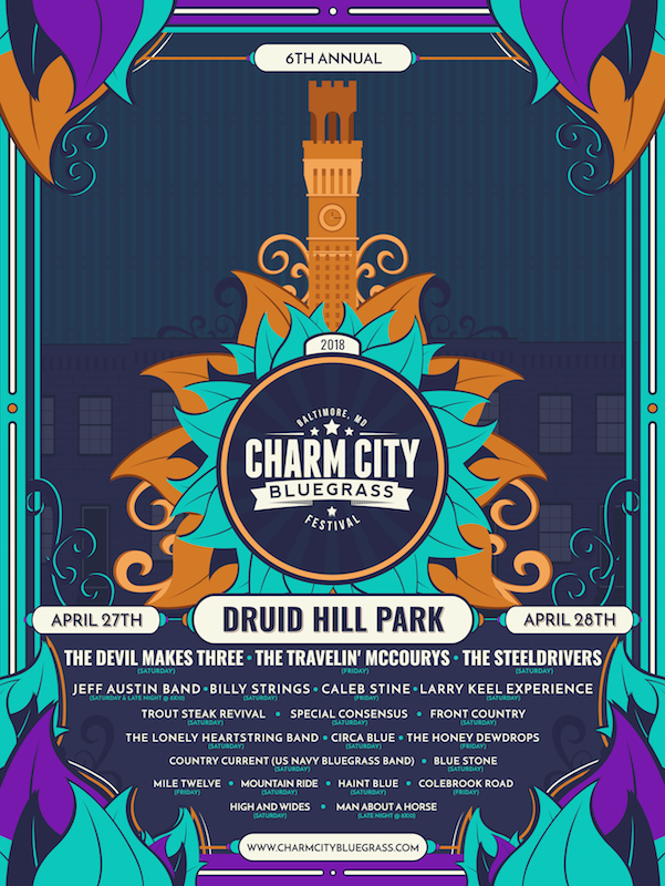 Charm City Bluegrass Announces 2018 Lineup