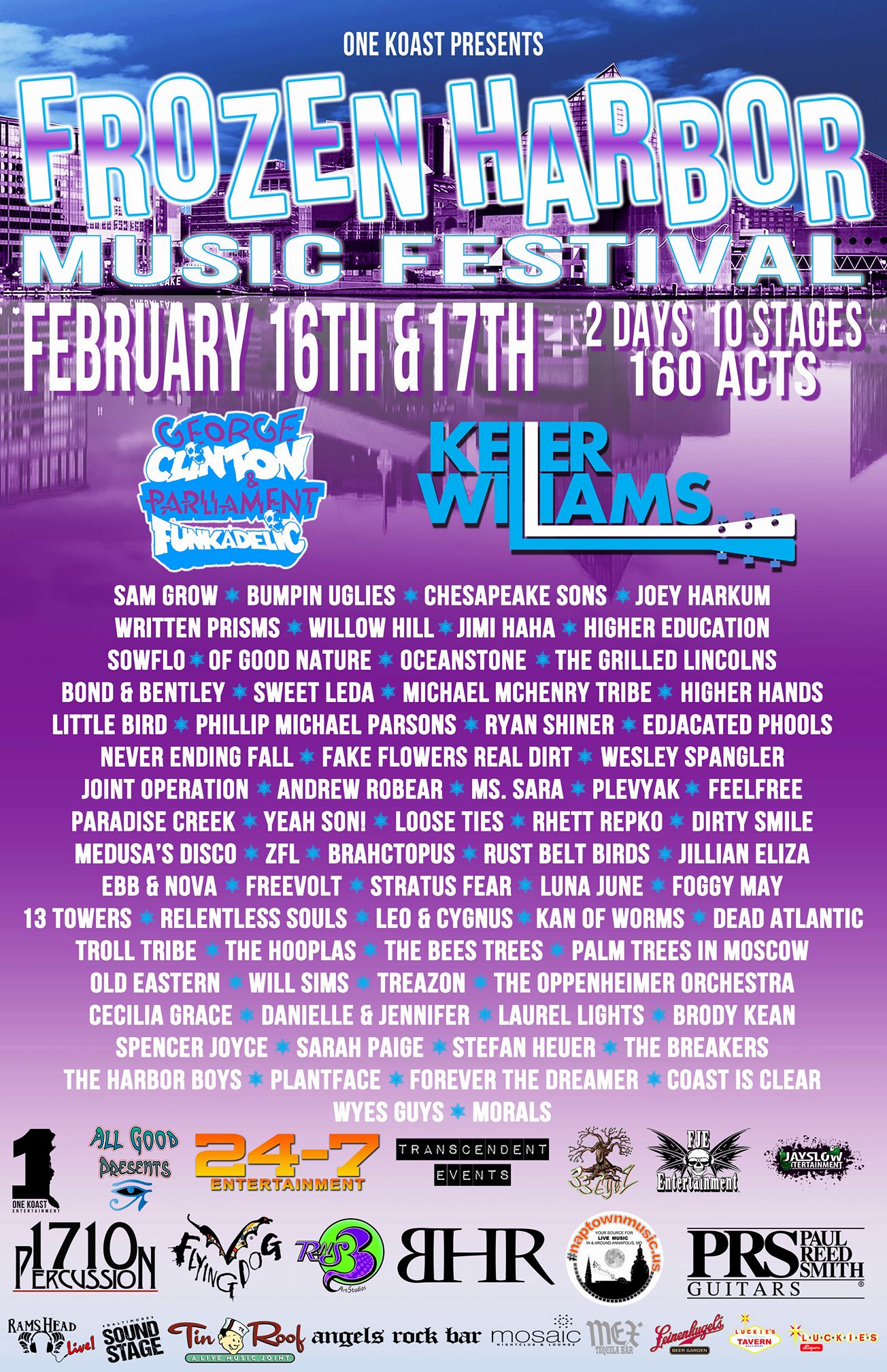 Frozen Harbor Festival 2018 Poster