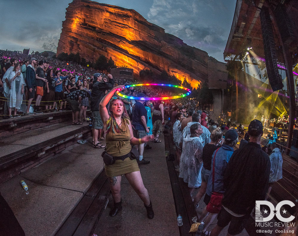 The Audience At Red Rocks For The String Cheese Incident