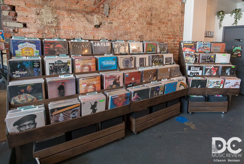 Songbyrd Cafe's Extensive Vinyl Collection