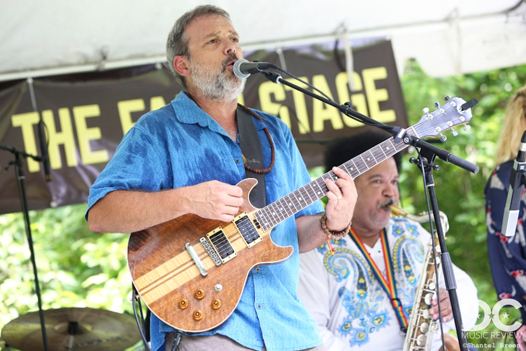 Hall Williams Band performs at Hot August Music Festival