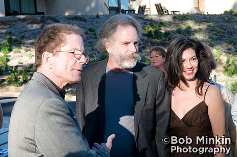 Dennis McNally with Bob Weir  (c) Bob Minkin