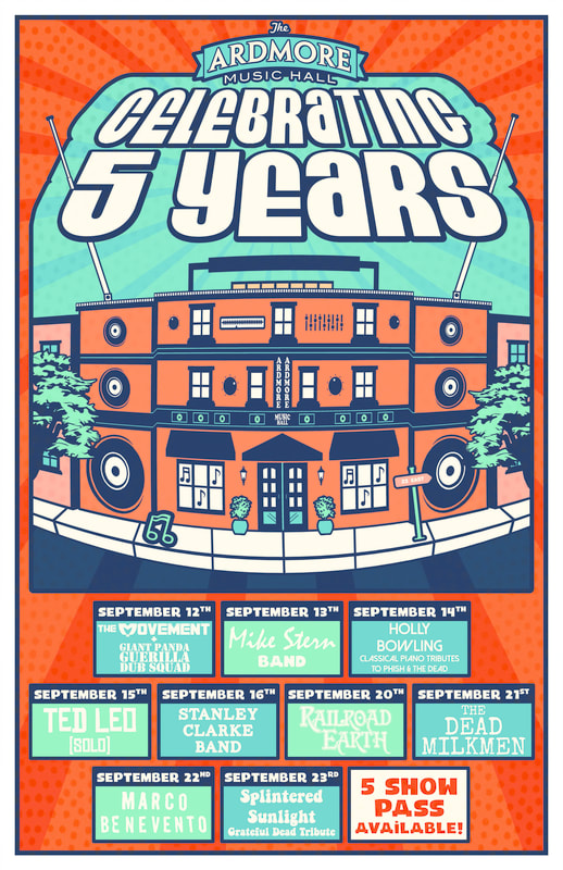 Ardmore Music Hall 5-Year Anniversary Lineup