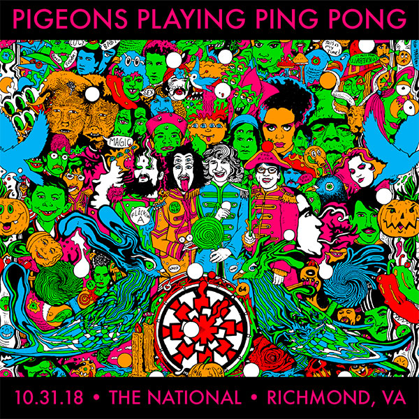 Pigeons Playing Ping Pong 10/31/18 The National, Richmond, VA