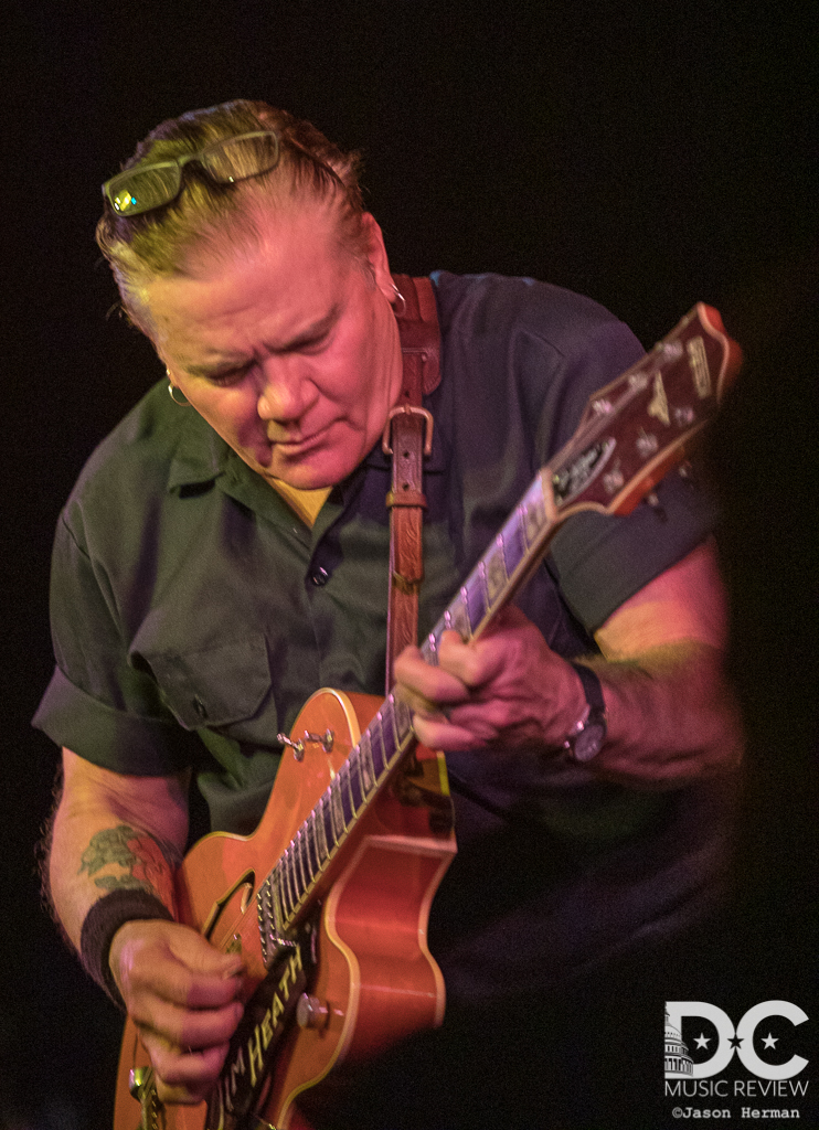 Jimbo Wallace playing The Reverend's Trust Guitar