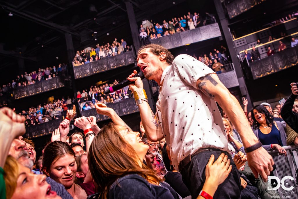 David Shaw of The Revivalists always loves connecting with the audience