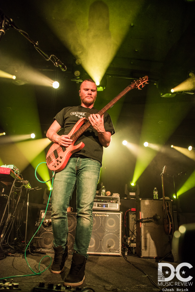 Jordan Fairless (bass/vocals) of Spafford