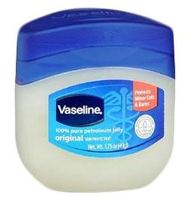 Travel sized Vaseline