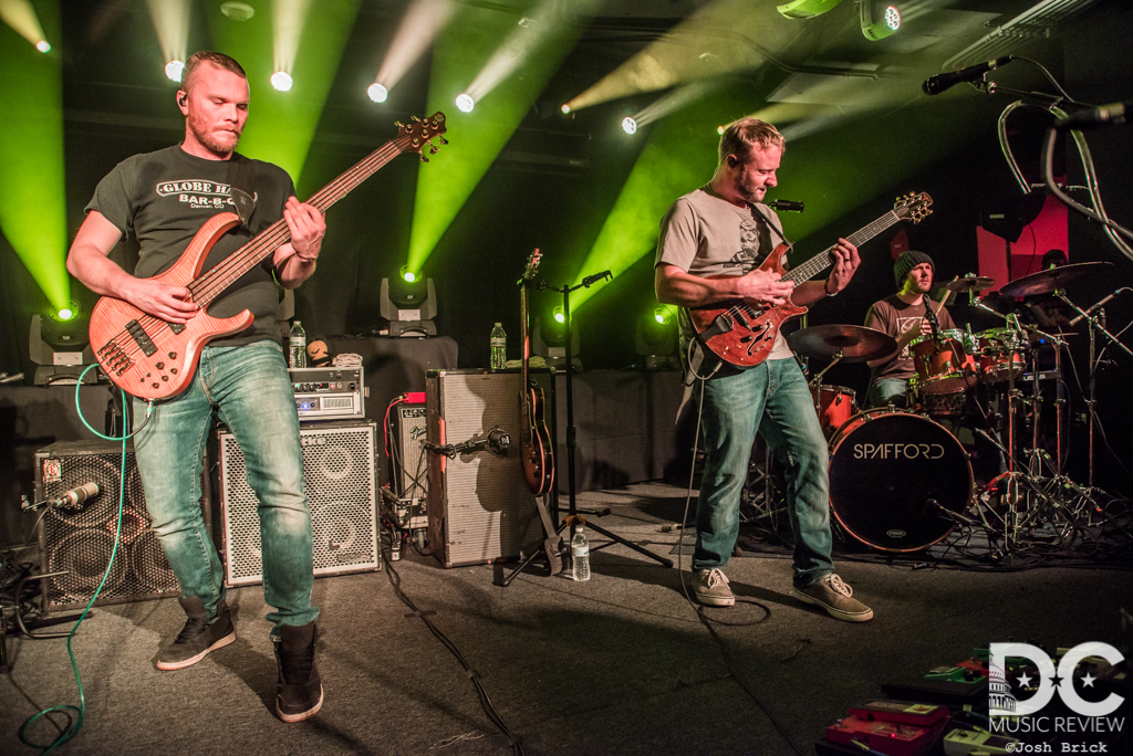 Brian Moss and Jordan Fairless of Spafford performing in 2018 at Union Stage in Washington DC