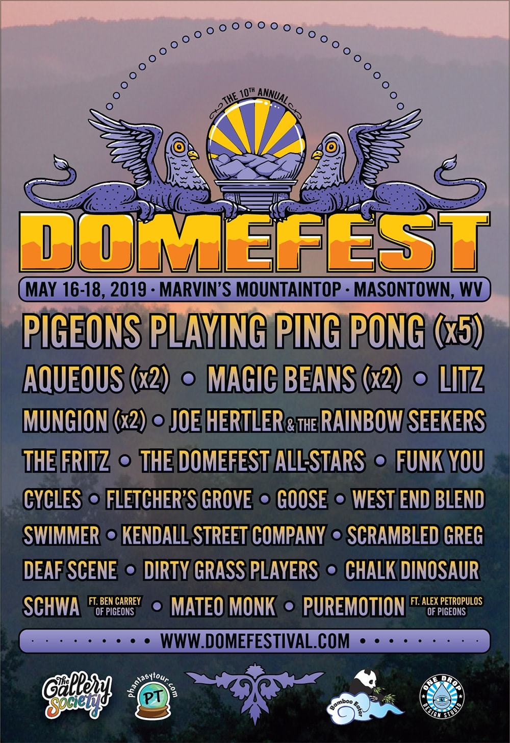 Domefest 2019 - Final Lineup