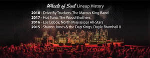 Wheels of Soul Lineup History