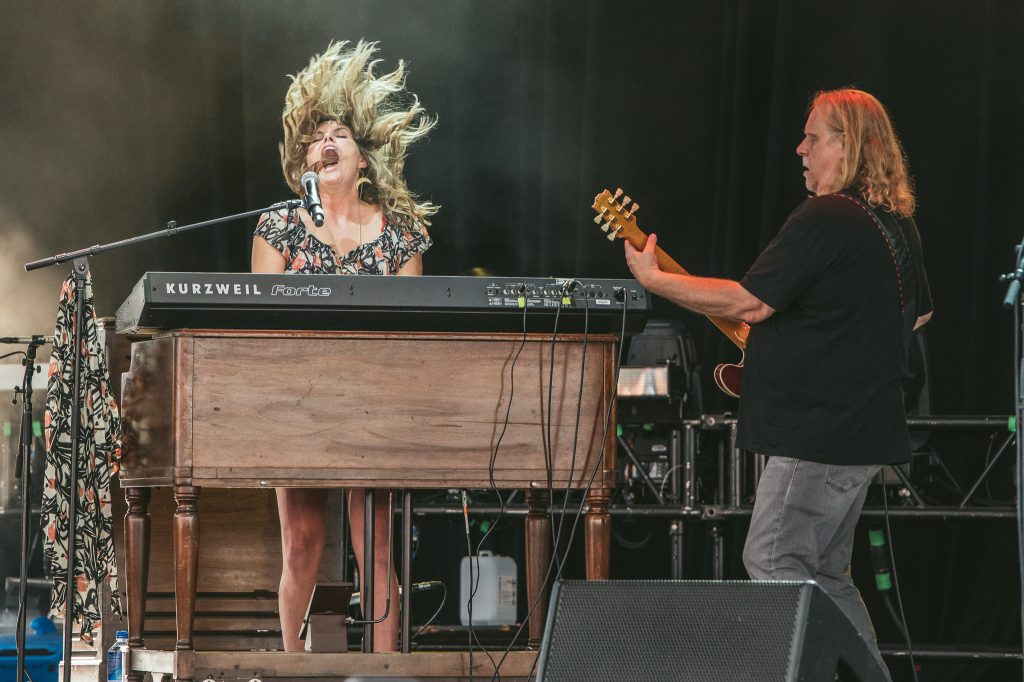 Warren Haynes and Grace Potter Photo Cred: Christopher Hoffman