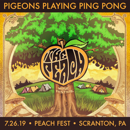 Pigeons Playing Ping Pong The Peach Music Festival, Scranton, PA