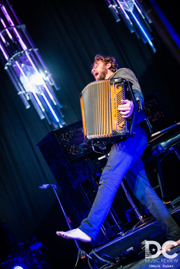 Stelth Ulvang of The Lumineers rocks his shoes off!