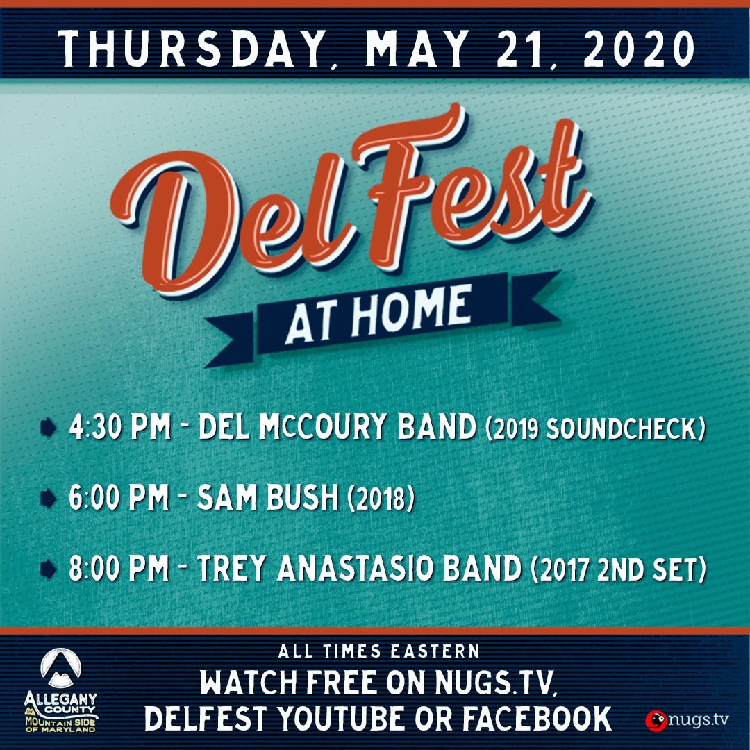 DelFest at Home - Thursday, May 21, 2020
