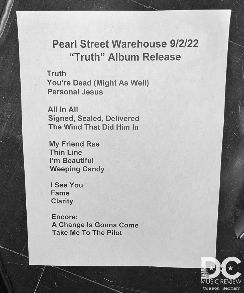 Gordon Sterling and the People perform at Pearl Street Warehouse on September 2, 2022