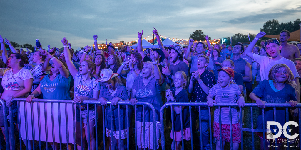 The crowd truly enjoyed every minute of this festival