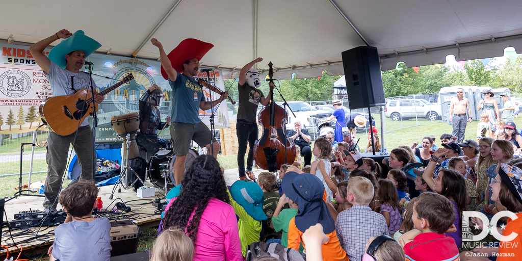 Appaloosa Festival is a magical festival!  Members of Scythian perform at the family tent