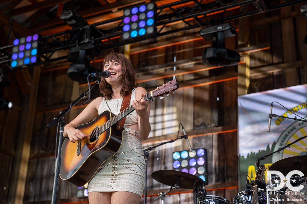 Molly Tuttle performed a spectacular ninety-minute set primarily alone.