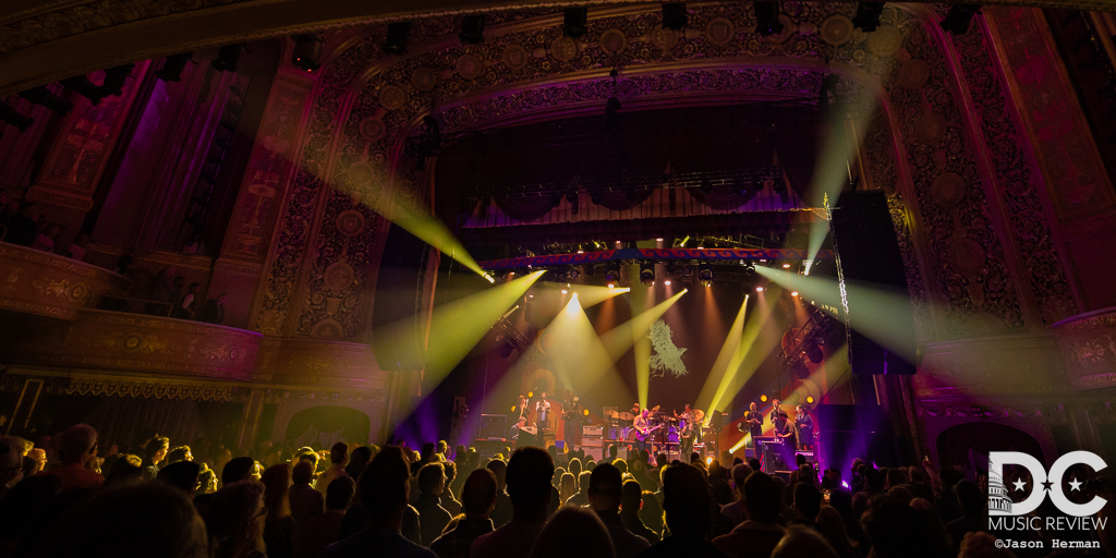 The Warner Theatre lights up with the explosive energy of Tedeschi Trucks Band