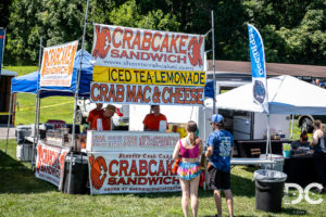 Vendors at the 2023 Hot August Music Festival