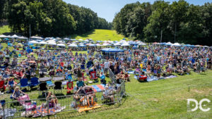 Crowd shots from the 2023 Hot August Music Festival