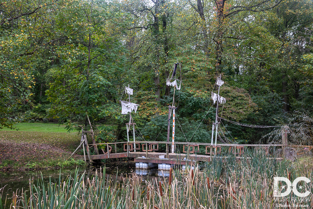 Ahoy Ramble Family - a pirate ship awaited you at the pond