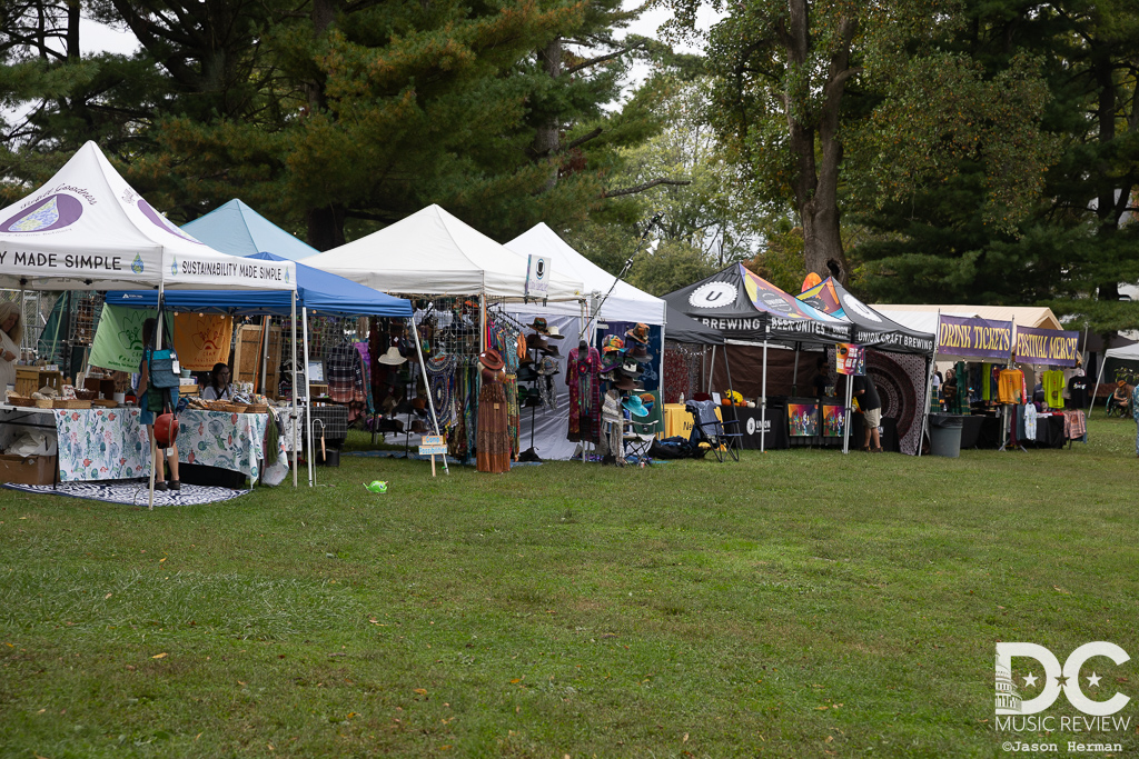 Merch booths